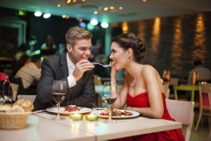 TS-468950279 Couple dinner
